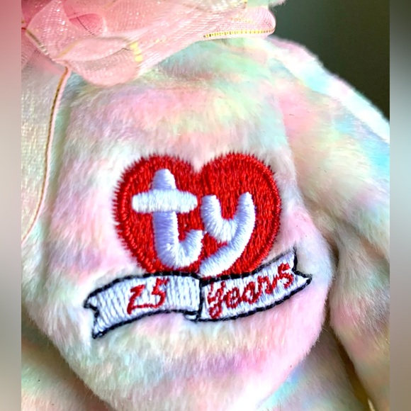 2001 4385 Celebrate Retired Teddy Bear Ty 15th Anniversary Beanie Baby - Picture 2 of 8
